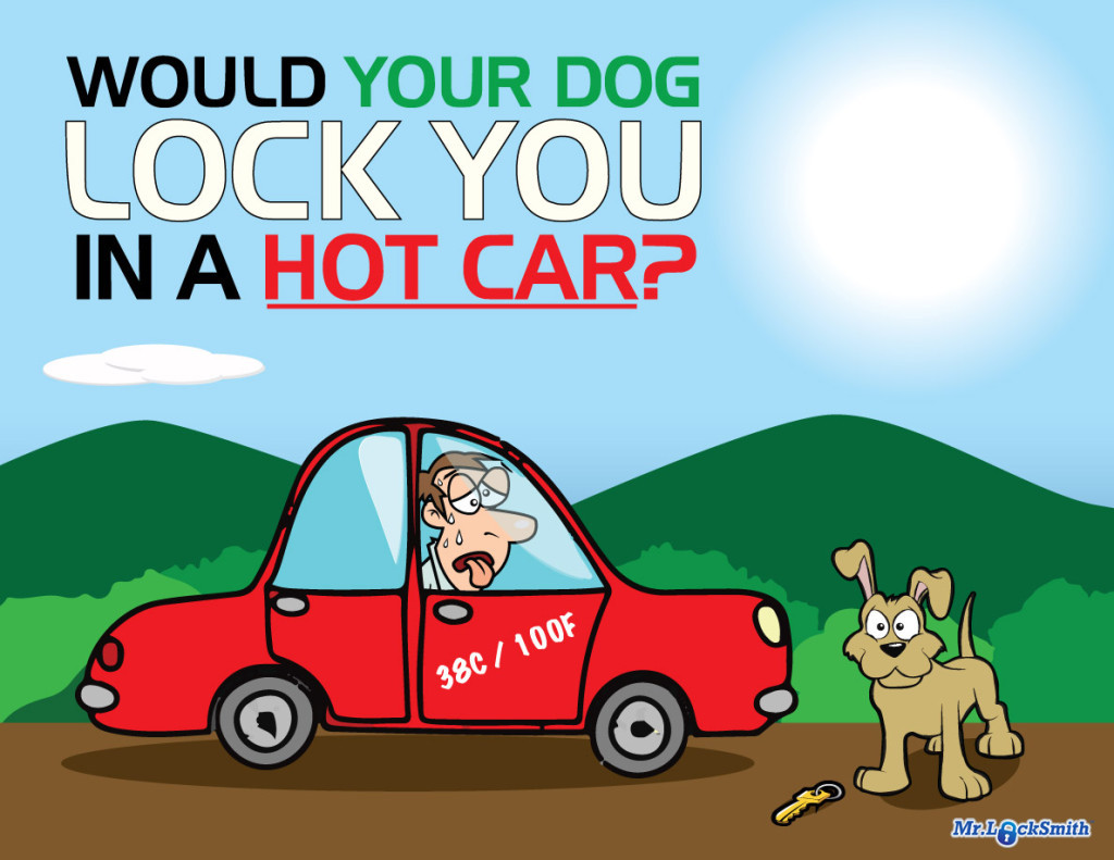 Would Your Dog Lock You in the Car? Its Hot Out There, Be Careful, Don’t Lock Your Dog in the Care